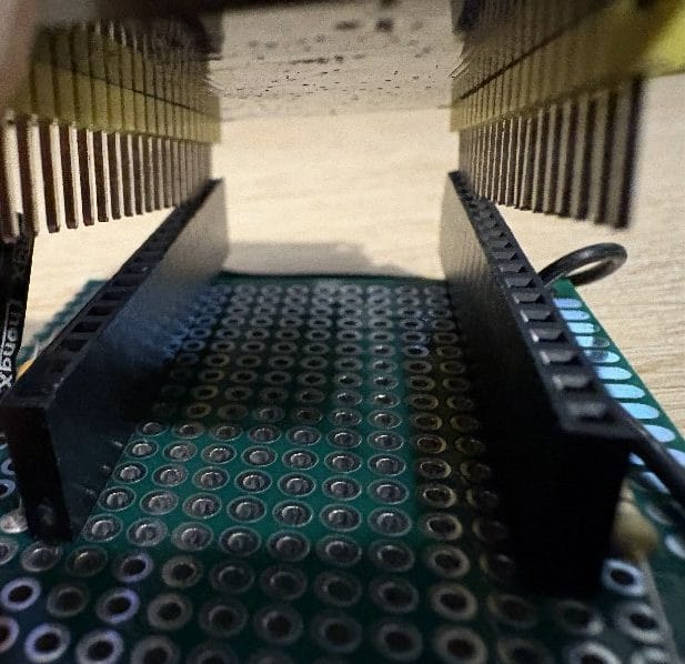 Branchement d'un ESP32 sur le kit bluecapt