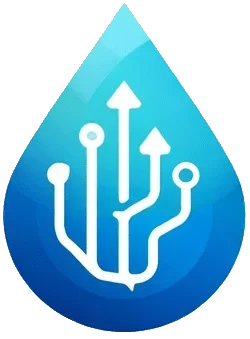 Le logo bluecapt du kit DIY pour relevés via capteur d'eau sur Home Assistant